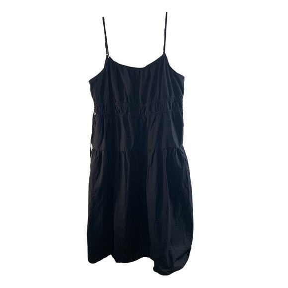 Universal Thread Dresses & Skirts - UNIVERSAL THREAD Women’s Black Cinched Waist Midi Sun Dress / Size: XL